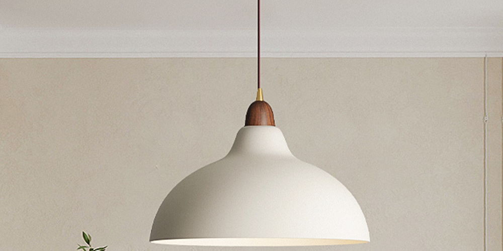 Glowiva Scandinavian Pendant Lamp - Modern Minimalist Ceiling Light