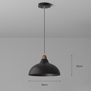 Glowiva Scandinavian Pendant Lamp - Modern Minimalist Ceiling Light - BLOOM Home Decor Living