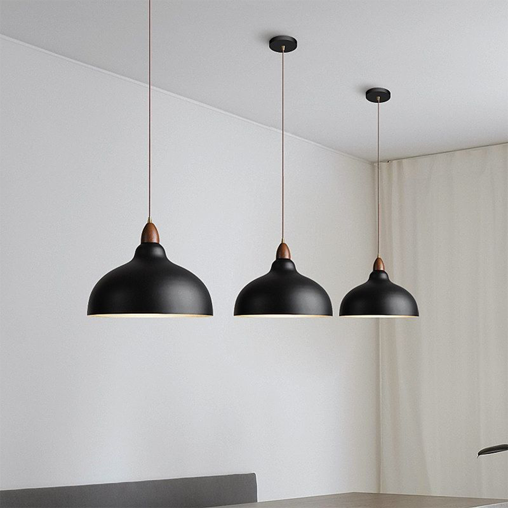 Glowiva Scandinavian Pendant Lamp - Modern Minimalist Ceiling Light