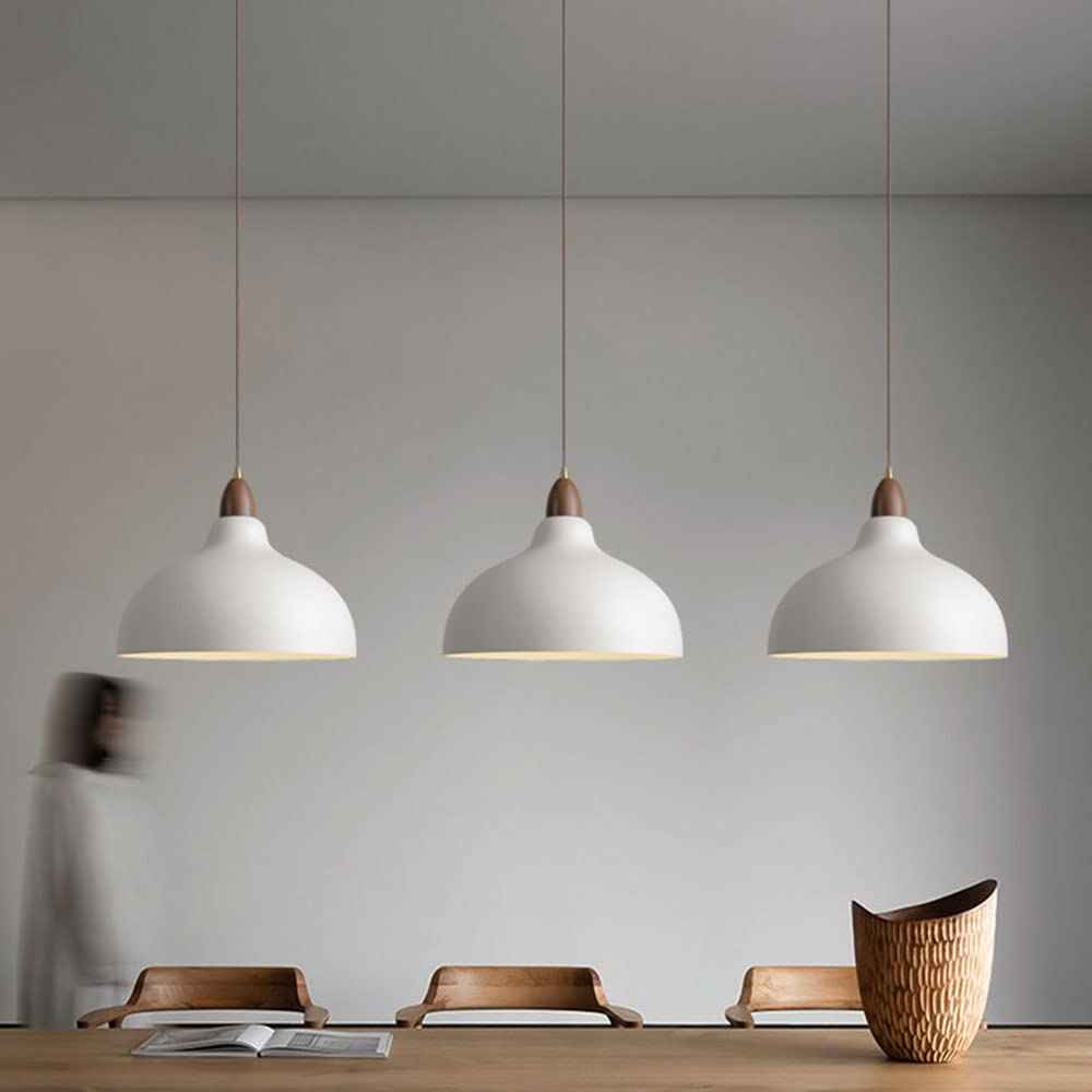 Glowiva Scandinavian Pendant Lamp - Modern Minimalist Ceiling Light