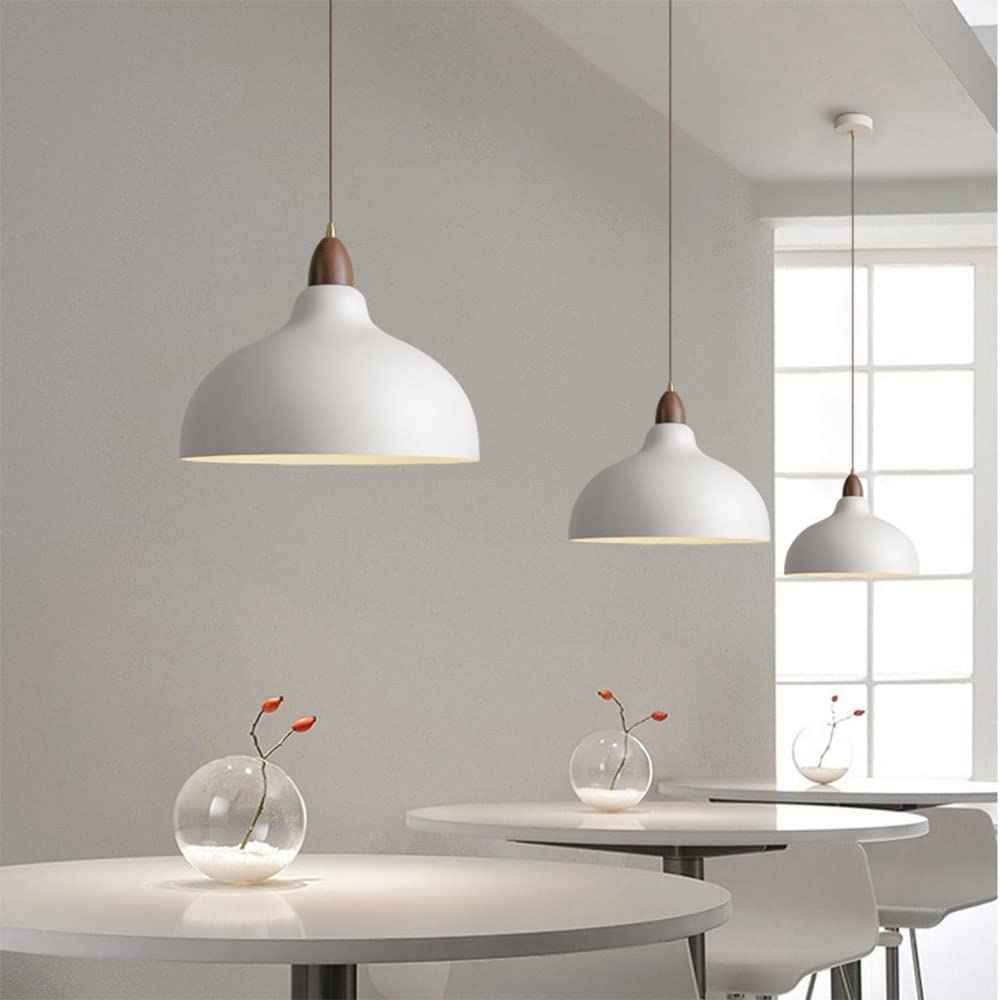 Glowiva Scandinavian Pendant Lamp - Modern Minimalist Ceiling Light