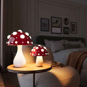 MushLight Table Lamp - Modern Mushroom Nightstand Light