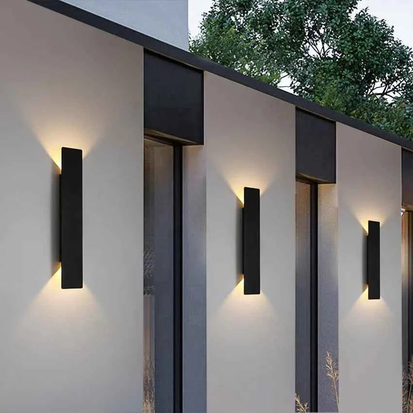 DoubGlow Outdoor Wall Lamp - Durable Exterior Sconce Light