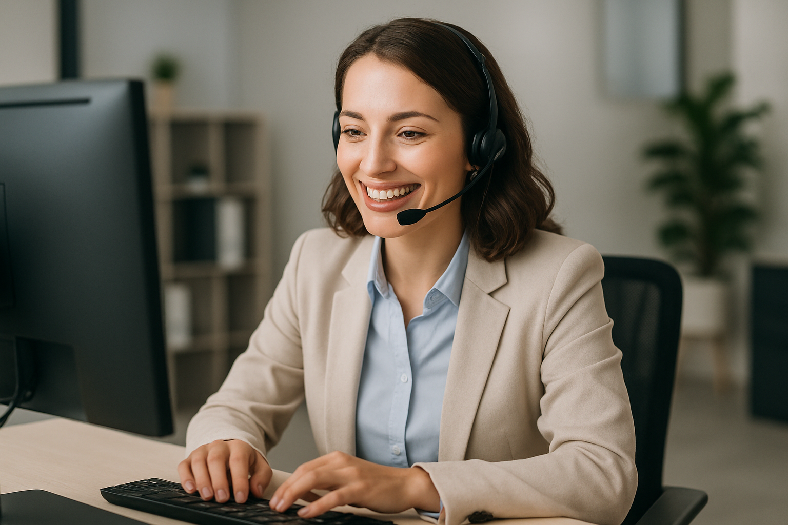 customer support women
